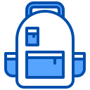 external backpack-camping-and-outdoor-xnimrodx-blue-xnimrodx icon