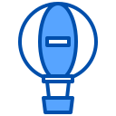 external balloon-avitation-and-airport-xnimrodx-blue-xnimrodx icon