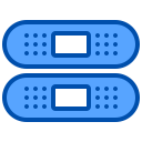 external band-aid-pharmacy-xnimrodx-blue-xnimrodx icon