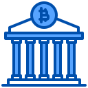 external bank-bitcoin-xnimrodx-blue-xnimrodx icon