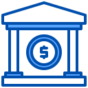 external bank-economy-xnimrodx-blue-xnimrodx icon
