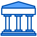 external bank-town-xnimrodx-blue-xnimrodx icon
