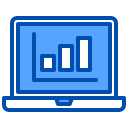 external bar-chart-organization-xnimrodx-blue-xnimrodx icon