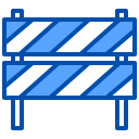 external barrier-gas-station-xnimrodx-blue-xnimrodx icon