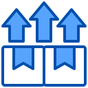 external batch-export-and-delivery-xnimrodx-blue-xnimrodx icon