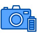 external battery-photography-xnimrodx-blue-xnimrodx icon