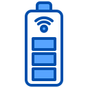 external battery-smart-home-living-xnimrodx-blue-xnimrodx icon