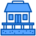 external beach-hut-resort-xnimrodx-blue-xnimrodx icon