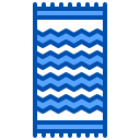 external beach-towel-summertime-xnimrodx-blue-xnimrodx icon