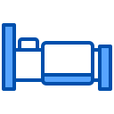 external bed-accommodation-and-hotel-xnimrodx-blue-xnimrodx-2 icon