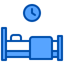 external bed-retirement-xnimrodx-blue-xnimrodx icon
