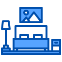 external bedroom-rental-property-xnimrodx-blue-xnimrodx icon