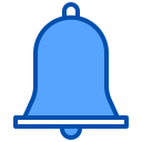 external bell-ui-and-ux-xnimrodx-blue-xnimrodx icon