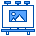 external billboard-graphic-design-xnimrodx-blue-xnimrodx icon