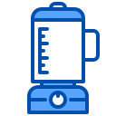 external blender-coffee-shop-xnimrodx-blue-xnimrodx icon