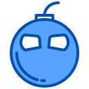external bomb-halloween-xnimrodx-blue-xnimrodx icon