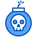 external bomb-virus-and-hacker-xnimrodx-blue-xnimrodx-2 icon