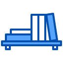 external bookshelf-office-xnimrodx-blue-xnimrodx icon