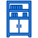 external bookshelf-retirement-xnimrodx-blue-xnimrodx icon