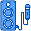 external boombox-music-xnimrodx-blue-xnimrodx icon