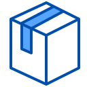 external box-e-commerce-and-business-xnimrodx-blue-xnimrodx icon