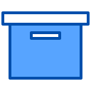 external box-organization-xnimrodx-blue-xnimrodx-2 icon