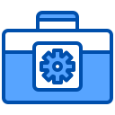 external briefcase-data-xnimrodx-blue-xnimrodx icon