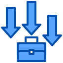 external briefcase-organization-xnimrodx-blue-xnimrodx-3 icon