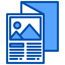 external brochure-traveling-xnimrodx-blue-xnimrodx icon