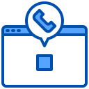 external browser-communication-xnimrodx-blue-xnimrodx icon