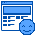 external browser-web-hosting-xnimrodx-blue-xnimrodx-2 icon