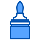 external brush-art-and-design-xnimrodx-blue-xnimrodx icon