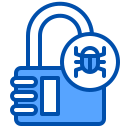external bug-encryption-xnimrodx-blue-xnimrodx icon