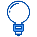 external bulb-smart-home-xnimrodx-blue-xnimrodx icon