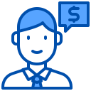 external businessman-banking-and-financial-xnimrodx-blue-xnimrodx icon