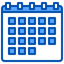 external calendar-calendar-xnimrodx-blue-xnimrodx icon