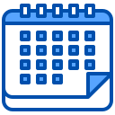 external calendar-contact-us-xnimrodx-blue-xnimrodx icon