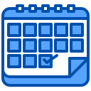 external calendar-seo-xnimrodx-blue-xnimrodx icon