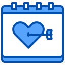external calendar-wedding-xnimrodx-blue-xnimrodx-2 icon