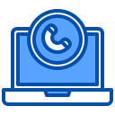 external call-seo-and-marketing-xnimrodx-blue-xnimrodx icon