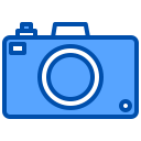 external camera-digital-marketing-xnimrodx-blue-xnimrodx icon