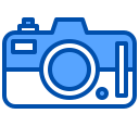 external camera-graphic-design-xnimrodx-blue-xnimrodx icon