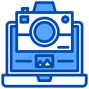 external camera-software-and-application-xnimrodx-blue-xnimrodx icon
