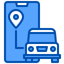 external car-location-xnimrodx-blue-xnimrodx-2 icon