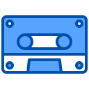 external cassette-entertainment-xnimrodx-blue-xnimrodx icon