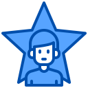 external celebrity-blogger-and-influencer-xnimrodx-blue-xnimrodx icon
