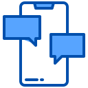 external chat-stay-at-home-xnimrodx-blue-xnimrodx icon