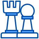 external chess-retirement-xnimrodx-blue-xnimrodx icon