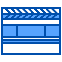 external clapper-entertainment-xnimrodx-blue-xnimrodx icon