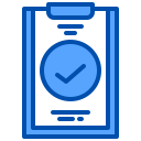 external clipboard-marketing-xnimrodx-blue-xnimrodx icon